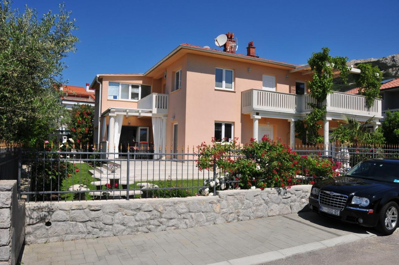 Villa Schober Baška Exterior foto