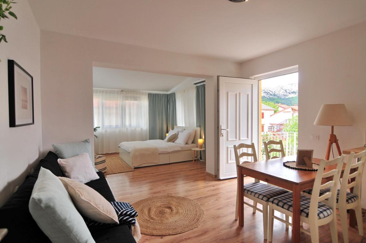 Villa Schober Baška Exterior foto